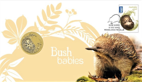 2013 Australian Bush Babies Echidna $1 PNC