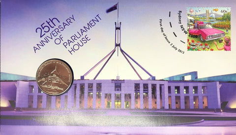 2013 25th Anniversary of Parliament House 20c PNC