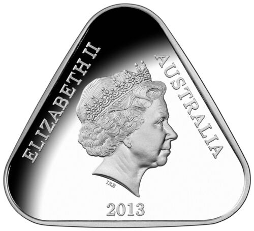 2013 Parliament House of Australia 25th Anniversary $5 Fine Silver Proof Triangular Coin
