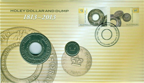2013 Holey Dollar & Dump Medallion PNC