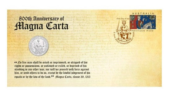 2015 Magna Carta 800th Anniversary 20c PNC
