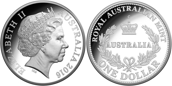 2016 Australia’s First Mints $1 ‘C’ Mintmark Silver Proof Coin