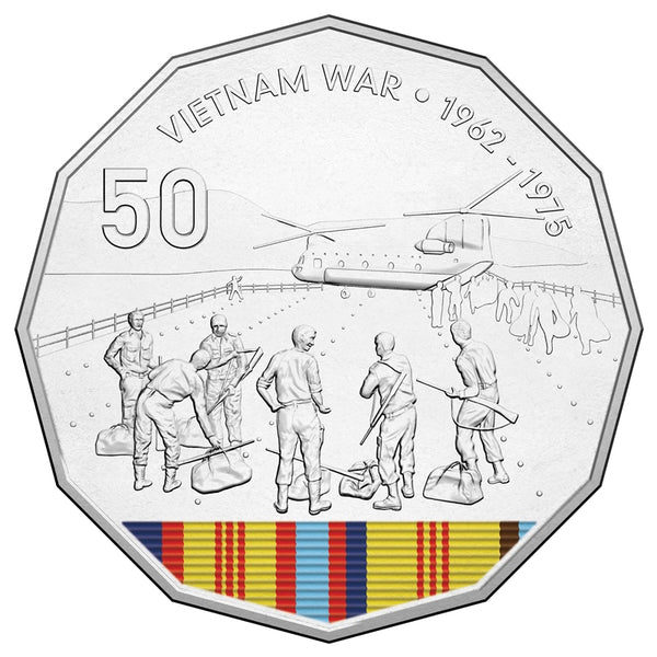 2016 50c Vietnam War 1962-1975 50c PNC
