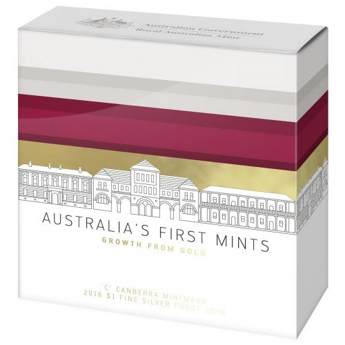 2016 Australia’s First Mints $1 ‘C’ Mintmark Silver Proof Coin