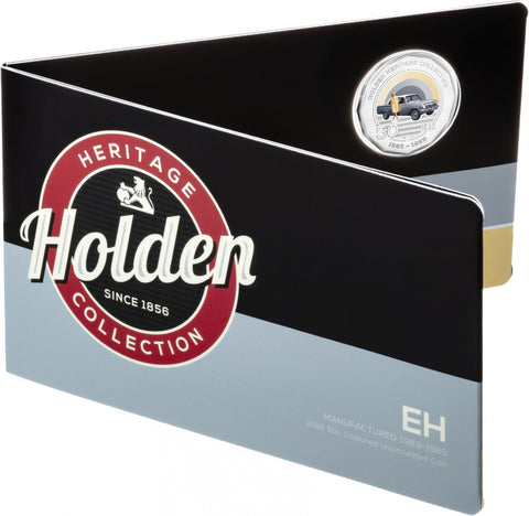 2016 Holden Heritage Collection 1963-1965 EH 50c Coin on Card