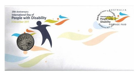 2017 25th Anniversary of the International Day of People with Disability 20c PNC