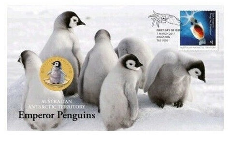 2013 Australian Arctic Territory Emperor Penguin $1 PNC