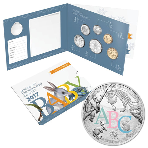 2017 Royal Australian Mint Alphabet Baby Mint Set