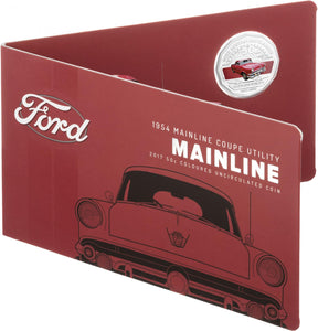 2017 Ford Mainline Coupe Utility 50c Unc Coin