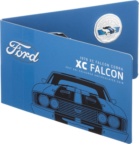 2017 Ford XC Falcon 50c Unc Coin