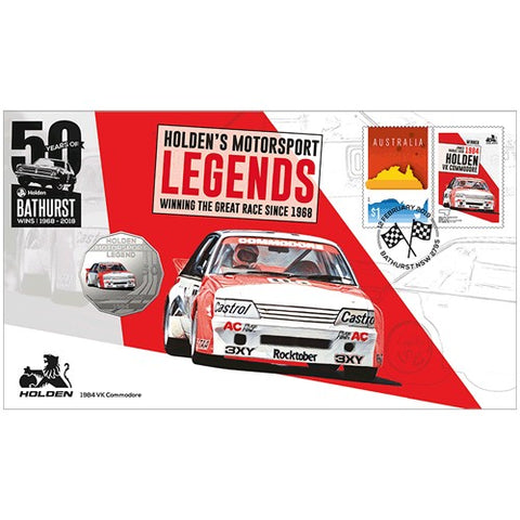 2018 Holden's Motorsport Legends VK Commodore 50c PNC