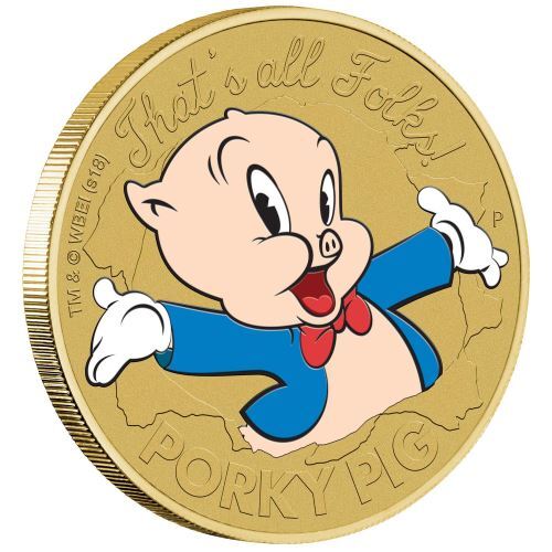 2018 Porky Pig $1 PNC
