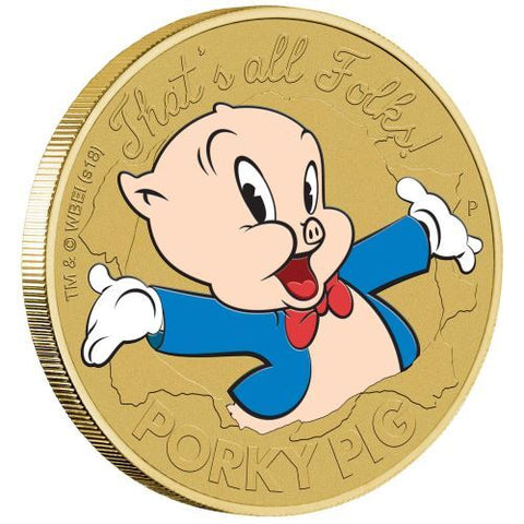 2018 Porky Pig $1 PNC