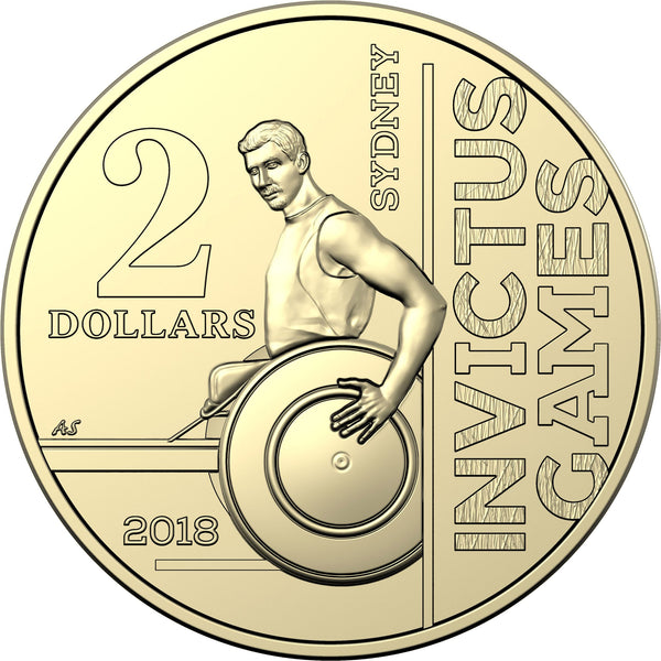 2018 'Invictus Games' $2 Mint Roll