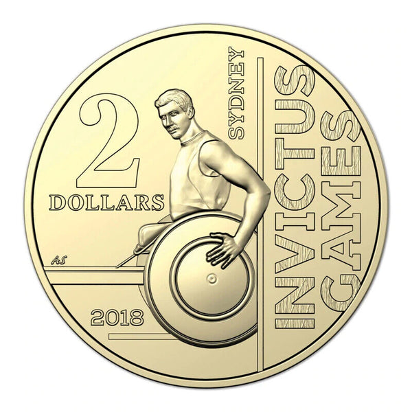 2018 Invictus Games Sydney $2 Al-Br Coin Pack