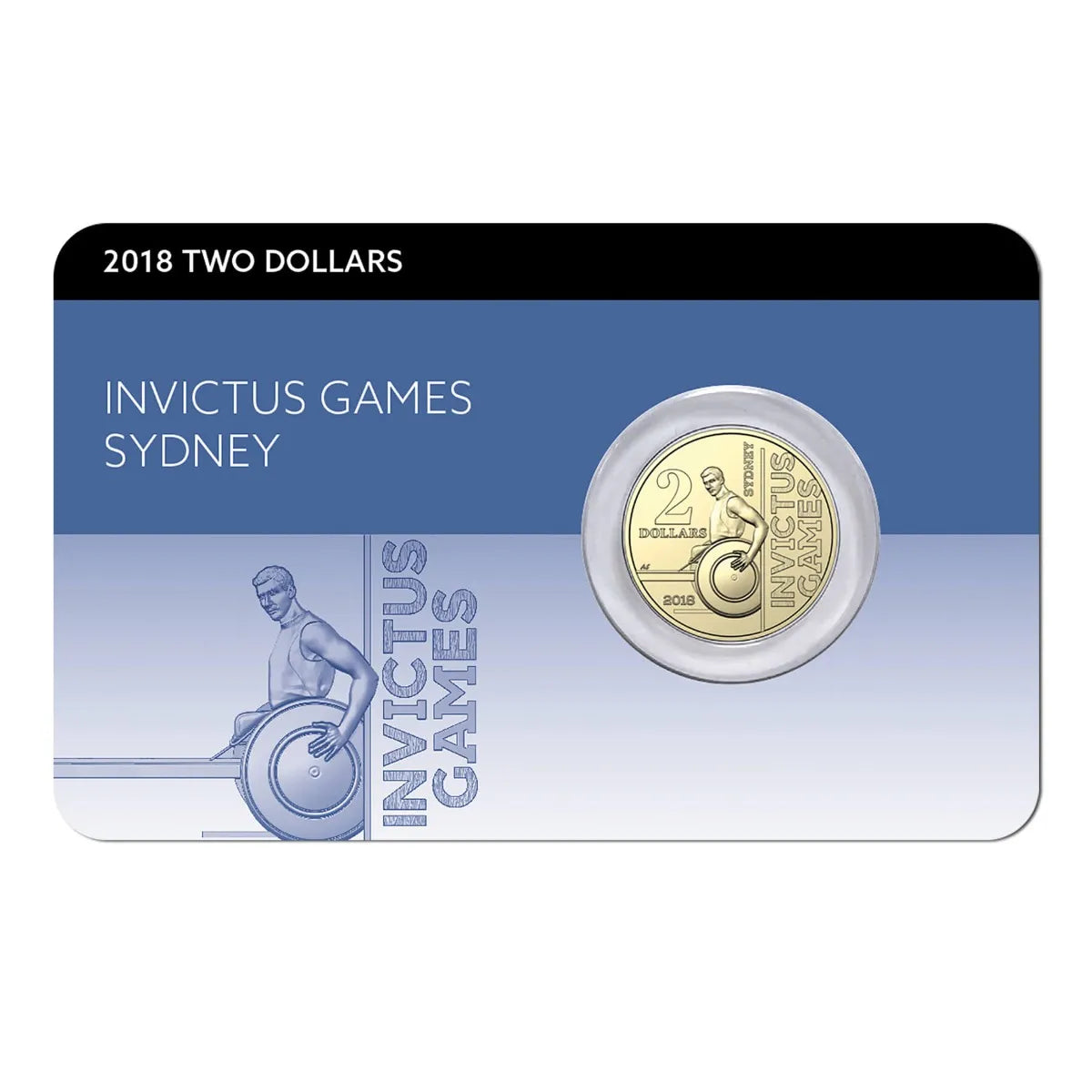 2018 Invictus Games Sydney $2 Al-Br Coin Pack