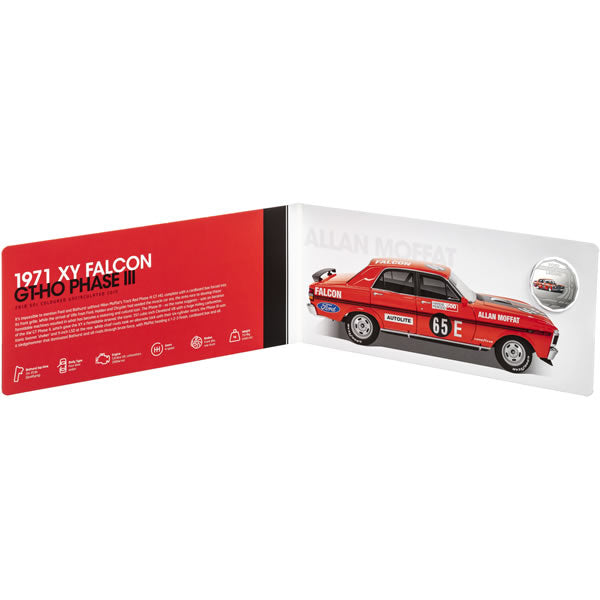 2018 Ford High Octane '1971 XY Falcon GT-HO Phase III' 50c Carded Coin