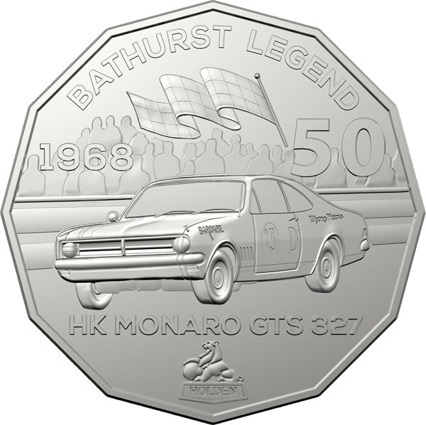 2018 Holden Motorsports Performance 7 Coin 50c Collection in Collector Tin