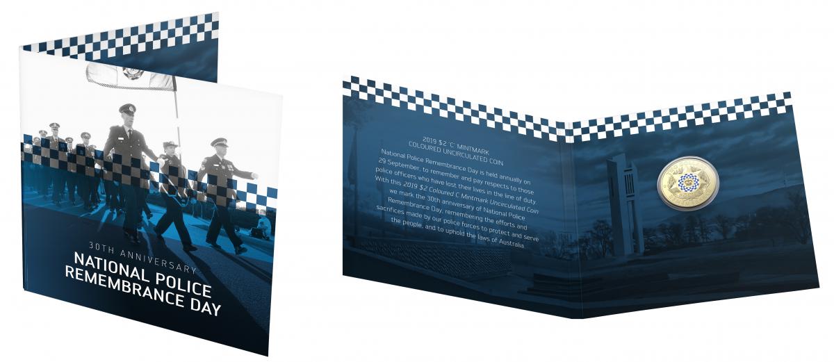 2019 Police Remembrance Two Dollar 'C' Mintmark
