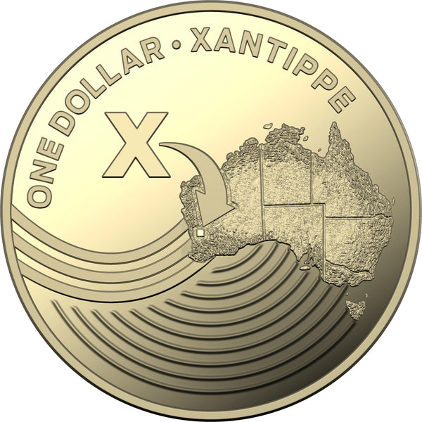 2019 Great Aussie Coin Hunt 'X' Xantippe $1 Proof PR69