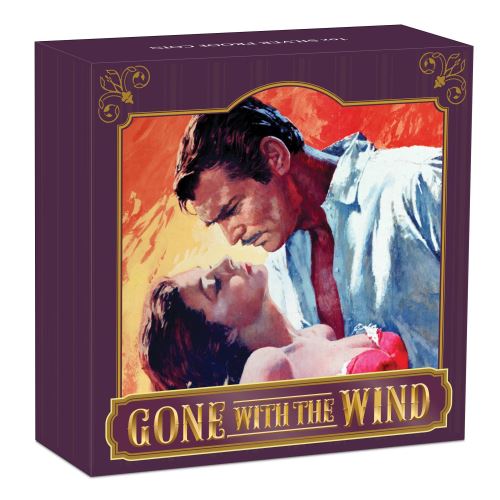 2019 Gone With The Wind 80th Anniversary 1oz Silver Coin