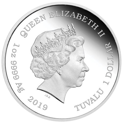 2019 Gone With The Wind 80th Anniversary 1oz Silver Coin