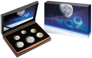 2019 50th Anniversary Of The Moon Landing 6 Coin Proof Set