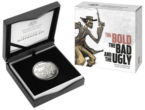2019 Bushrangers - The Bold, The Bad and The Ugly “C” Mintmark Silver Proof Coin