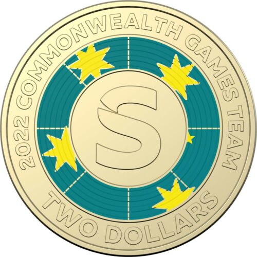 2022 Commonwealth Games $2 'S' Coin MS66