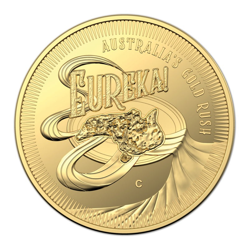 2020 Eureka! Australia's Gold Rush 'C' Mintmark Gold Proof $10 Coin