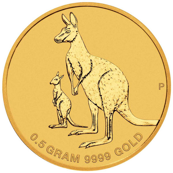 2020 Australian Kangaroo Miniature $2 Gold Coin 0.5g
