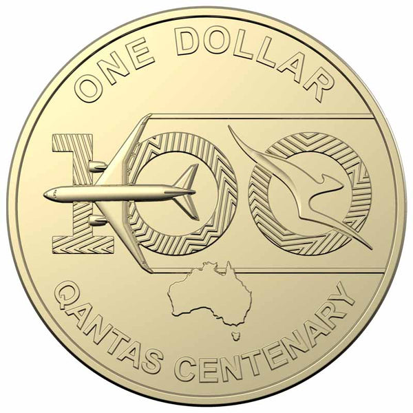 2020 Qantas $1 RAM Mint Roll