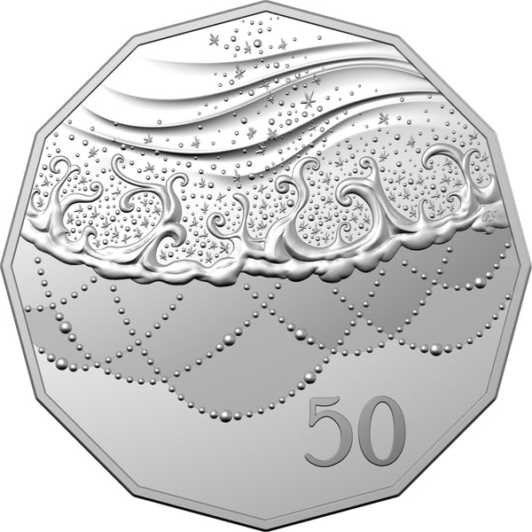 2021 Christmas Decoration 50c Carded Coin