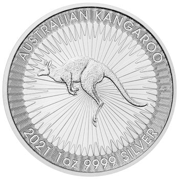 2021 Australian Kangaroo 1oz .9999 Silver Bullion Coin