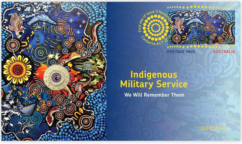 2021 Lest We Forget Indigenous Military Service $2 Limited Edition PNC