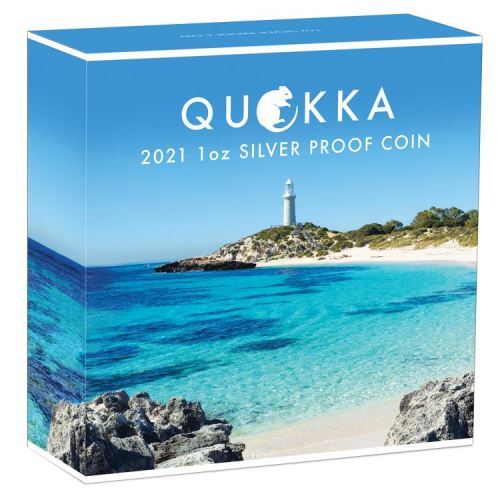 2021 Quokka 1oz Silver Proof Coin  
