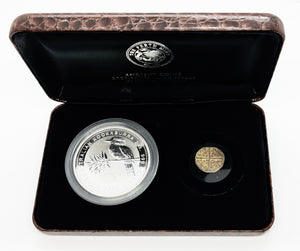2000 Kookaburra 2oz Silver $2 with Ancient Long Cross Penny