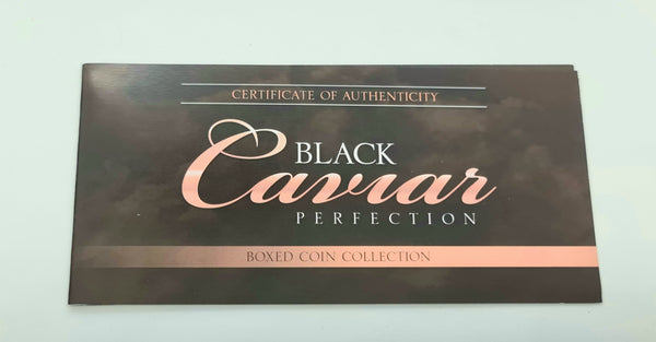 2013 Black Caviar Perfection 4 Coin Boxed Collection