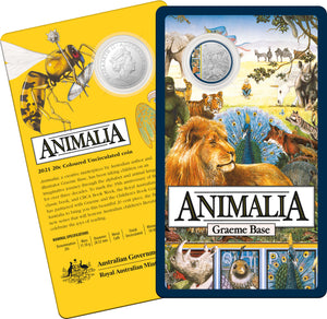 2021 Animalia 35th Anniversary 20c Coloured Unc Coin (Limit of 2 Per Person)
