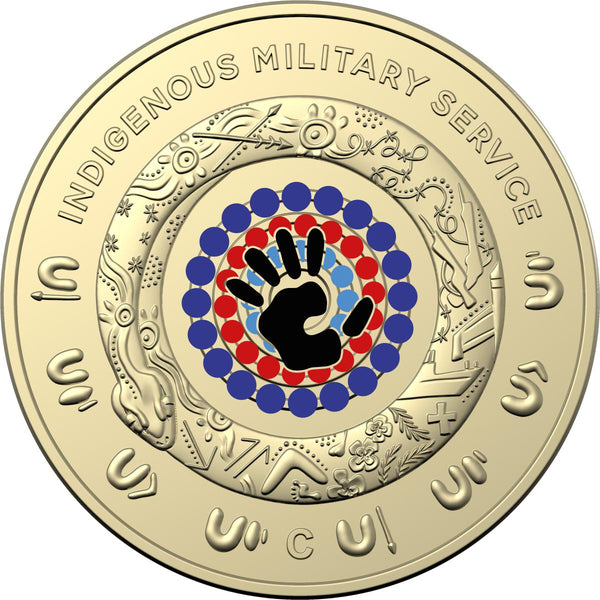 2021 Indigenous Services - Defending Our Country $2 'C' Mintmark Coin