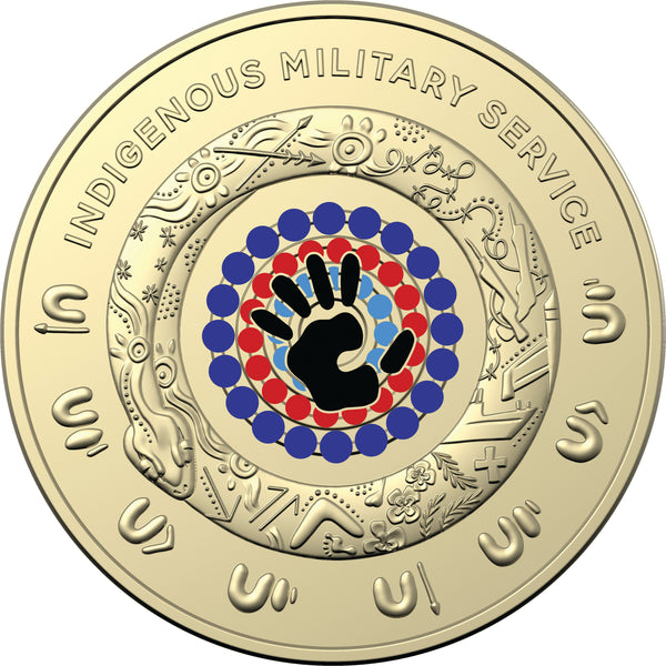2021 Indigenous Military Service Two Dollar Downies Card