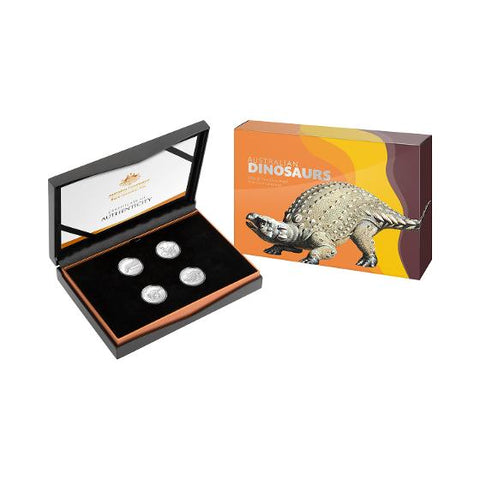 2022 Australian Dinosaurs – Silver Proof Four-Coin Collection