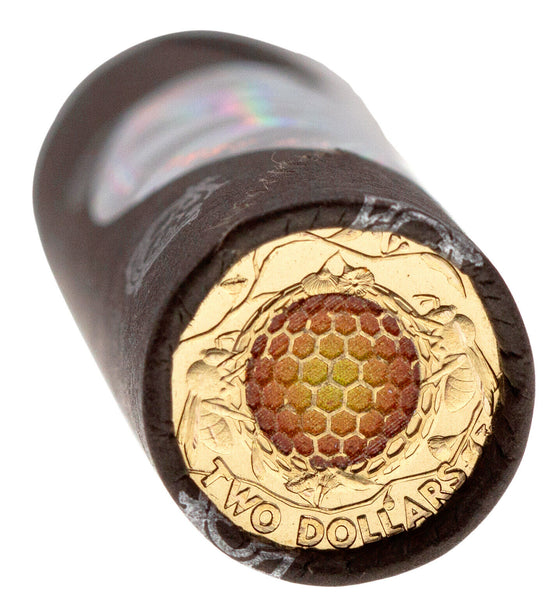 2022 Australian Honey Bee $2 Cotton & Co Coin Roll