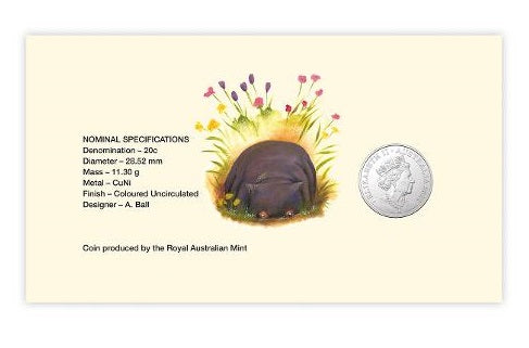 2022 Diary of a Wombat 20th Anniversary 20c PNC