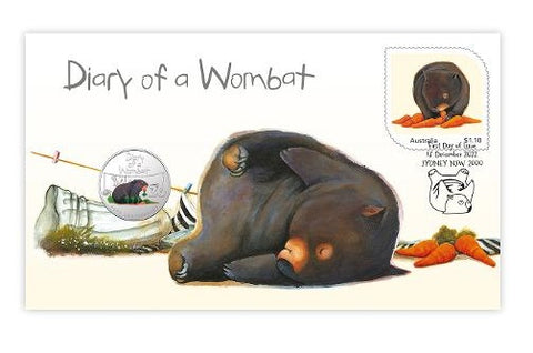 2022 Diary of a Wombat 20th Anniversary 20c PNC