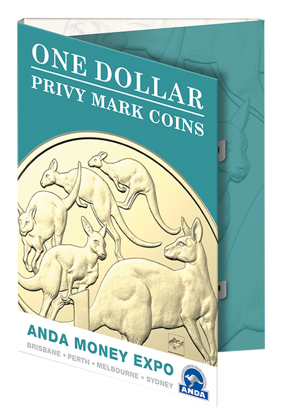 2022 Collector Folder for ANDA MOR $1 Privy Mark Collection (Folder Only)