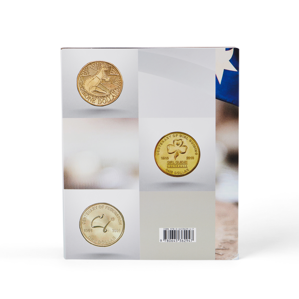 Australian One Dollar Circulating Coins Collection Folder