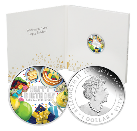 2023 Happy Birthday 1oz Silver Proof Coin