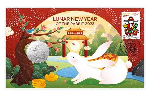 2023 Lunar New Year of the Rabbit 50c PNC – Australian Specialty Coins
