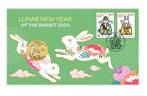 2023 Lunar New Year of the Rabbit $1 PNC